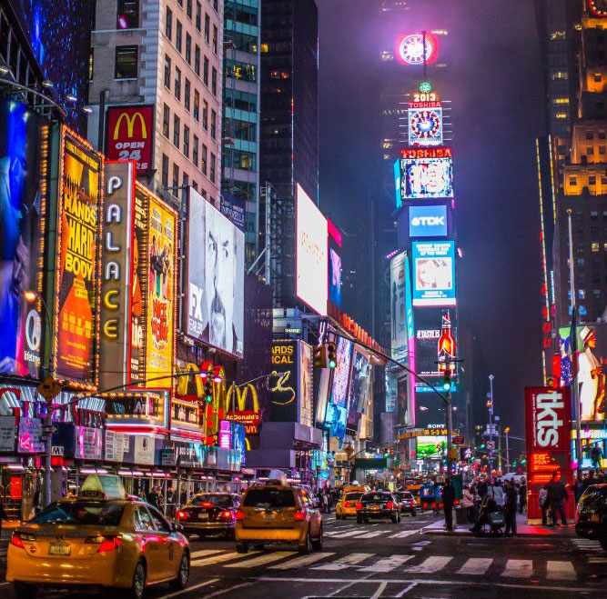 Times Square in New York